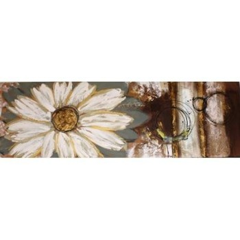 Tablou pictat manual Margaret, dimensiunea 50x150cm - 1