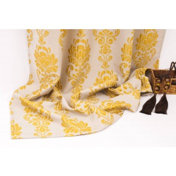 Draperie Impozant Mendola Home Textiles, 140x245cm cu rejansa, galben - 1