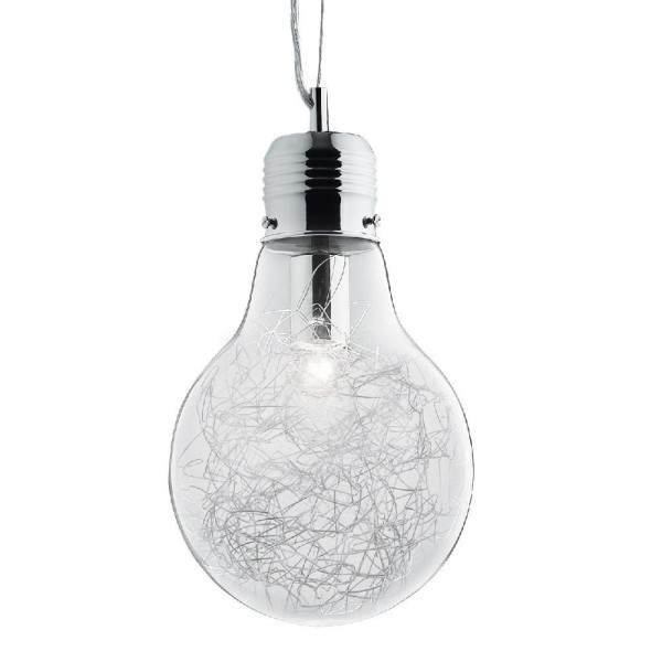 Pendul modern LUCE MAX SP1 SMALL 033679 Ideal Lux, aluminiu - 1
