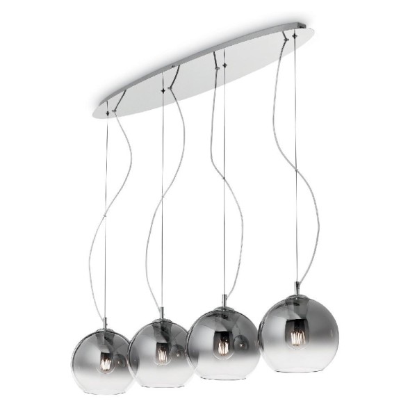 Lustra moderna NEMO PLUS SP4 149561 Ideal Lux, fumuriu - 1