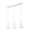 Suspensie moderna COCKTAIL SP3 074245 Ideal Lux, alb