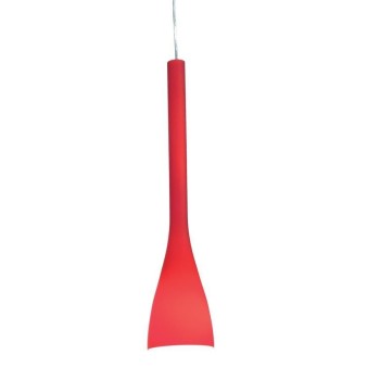Pendul modern FLUT SP1 035703 Ideal Lux, D10,5cm, rosu - 1