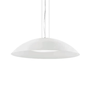 Pendul modern LENA SP3 035727 Ideal Lux, D64 cm, alb - 1