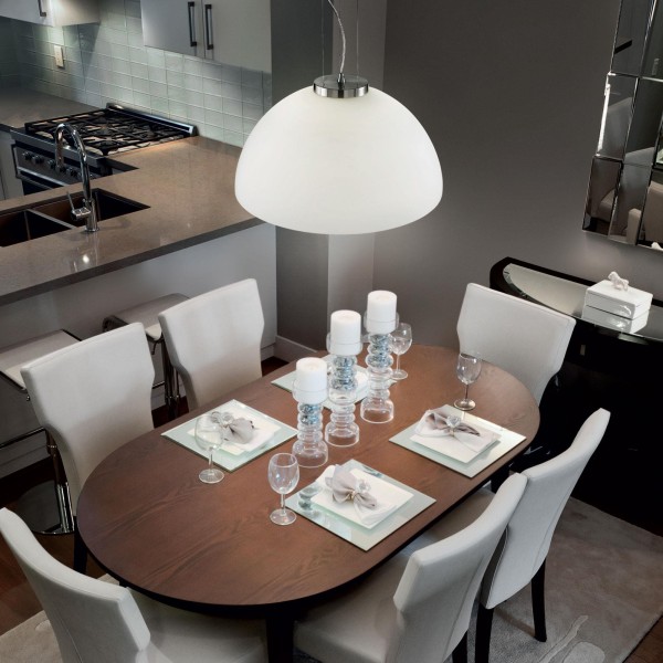 Pendul modern ETNA SP1 027906 Ideal Lux, alb - 1