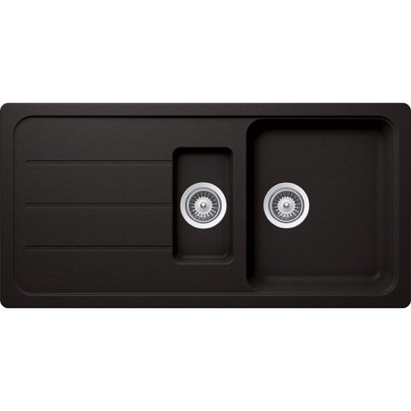 Chiuveta Bucatarie SCHOCK FORMHAUS D-150L Nero Cristalite, negru - 1