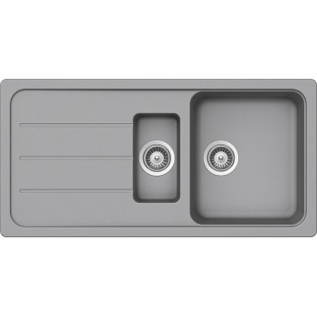 Chiuveta Bucatarie SCHOCK FORMHAUS D-150L Croma Cristalite, gri - 1