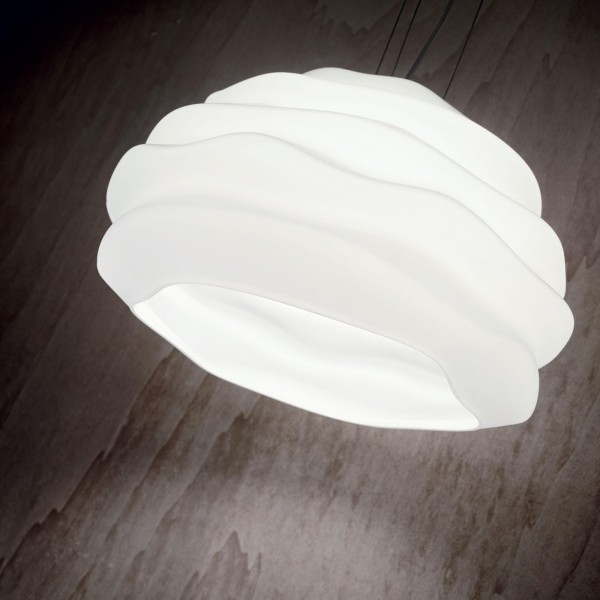 Pendul modern KARMA SP1 SMALL 132389 Ideal Lux, alb - 1