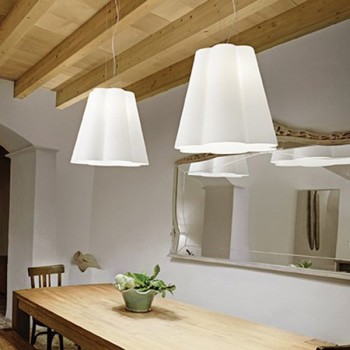 Pendul modern SESTO SP1 D25 132228 Ideal Lux, alb - 1