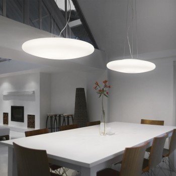 Pendul modern SMARTIES BIANCO SP3 D40 032016 Ideal Lux, alb - 1