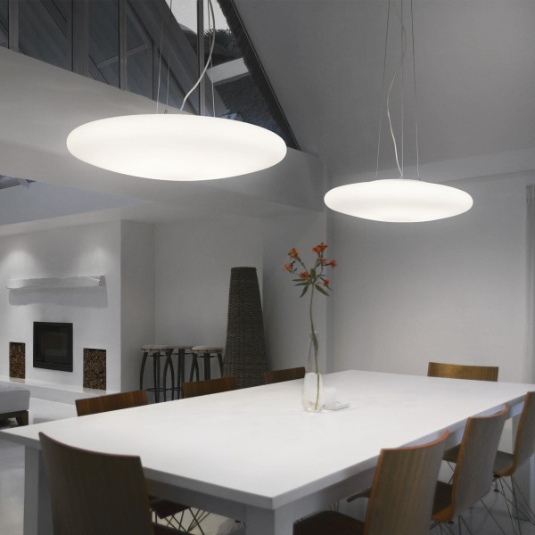 Pendul modern SMARTIES BIANCO SP3 D40 032016 Ideal Lux, alb - 1