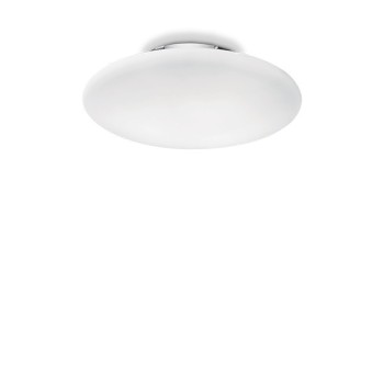 Plafoniera moderna SMARTIES BIANCO PL2 D40 032047 Ideal Lux, alb - 1 Plafoniera moderna SMARTIES BIANCO PL2 D40 032047 Ideal Lux, alb - 1