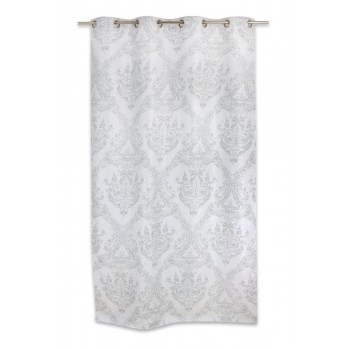 Draperie Atriyum Mendola Home Textiles, 140x245cm, cu inele, gri - 1