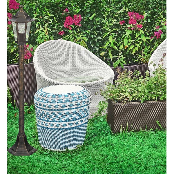 Stalp de exterior Velence - 8240 Rabalux, E27, 1x60W, auriu antichizat - 1