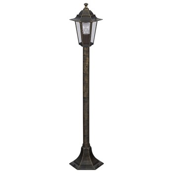 Stalp de exterior Velence - 8240 Rabalux, E27, 1x60W, auriu antichizat - 1