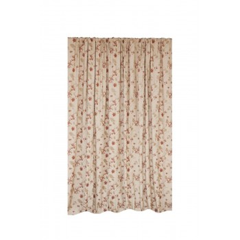 Draperie Filagora Mendola Home Textiles, 140x245cm, cu inele, rosu - 1