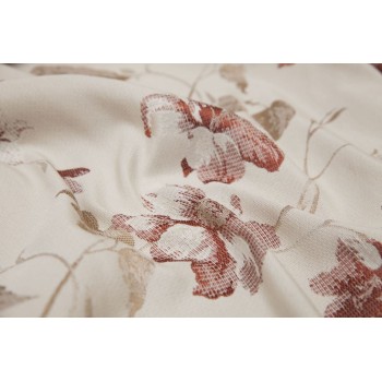 Draperie Filagora Mendola Home Textiles, 140x245cm, cu inele, rosu - 4