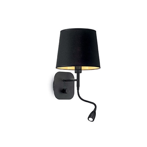 Aplica moderna NORDIK AP2 158242 Ideal Lux, negru - 1
