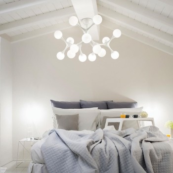 Lustra moderna NODINO PL15 149608 Ideal Lux, alb - 1