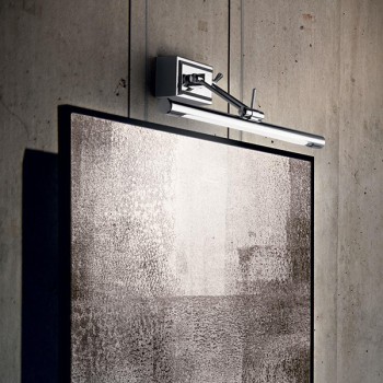 Aplica oglinda baie MIRROR51 AP60 143859 Ideal Lux, LED 12W, 1200 lm, crom - 1