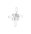 Plafoniera LED MIKADO PL4 196640 Ideal Lux, 2600 lm, crom
