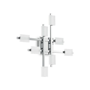 Plafoniera LED MIKADO PL8 196657 Ideal Lux, 4400 lm, crom - 1