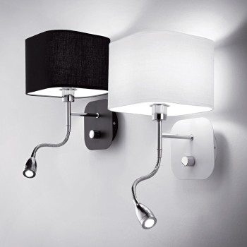 Aplica dormitor HOLIDAY AP2 124162 Ideal Lux, alb - 1