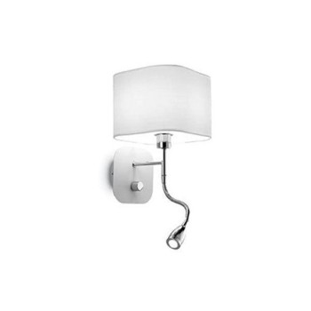Aplica dormitor HOLIDAY AP2 124162 Ideal Lux, alb - 1