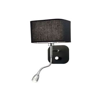 Aplica dormitor HOLIDAY AP2 124179 Ideal Lux, negru - 1