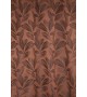 Draperie Nydia Mendola Home Textiles, 210x245cm, cu rejansa, maro