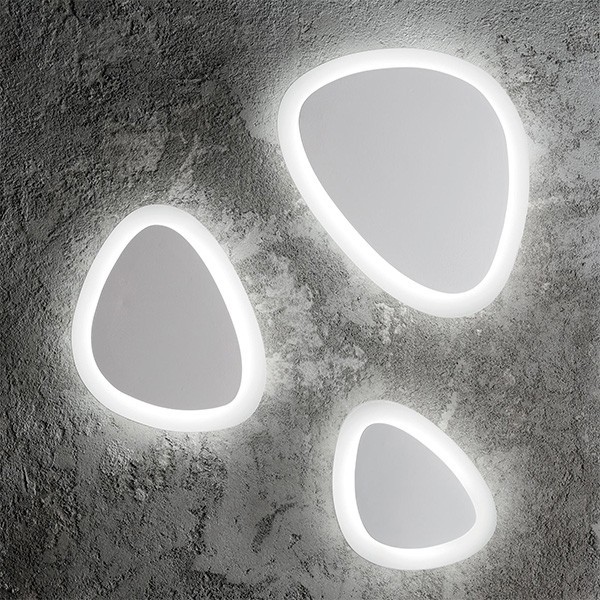 Aplica LED GINGLE AP125 MEDIUM 196206 Ideal Lux, alb - 1