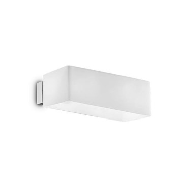 Aplica de perete BOX AP2 009537 Ideal Lux, alb - 1