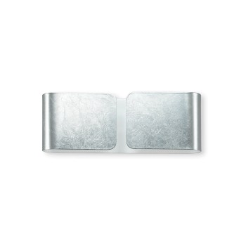 Aplica de perete CLIP AP2 MINI 088273 Ideal Lux, argintiu - 1