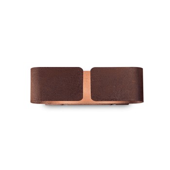 Aplica de perete CLIP AP2 MINI 187365 Ideal Lux, corten - 1