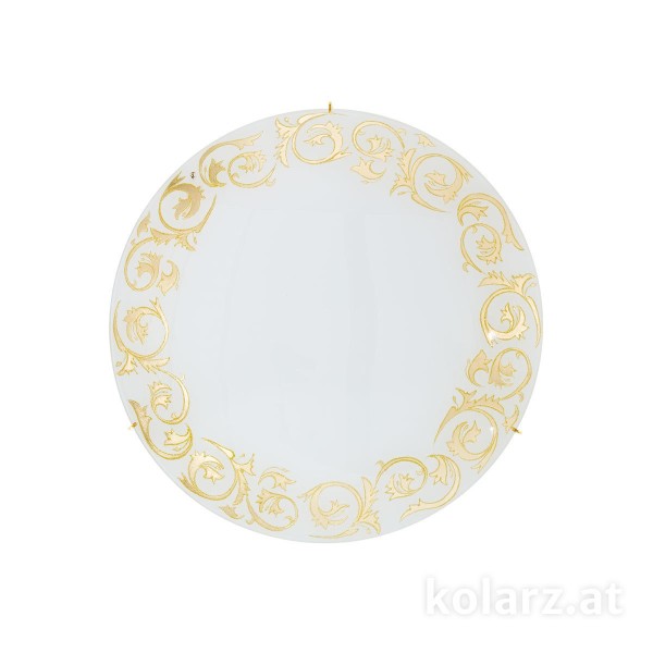 Plafoniera SERENA, Toscana Gold, KOLARZ, D40, E27, 3X60W, placat cu aur 24K - 1