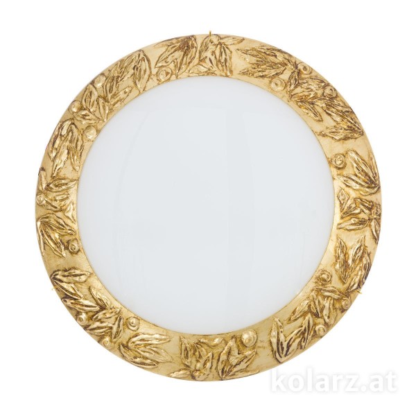 Plafoniera SERENA, Libertà Gold, KOLARZ, D40, E27, 3X60W, placat cu aur 24K - 1