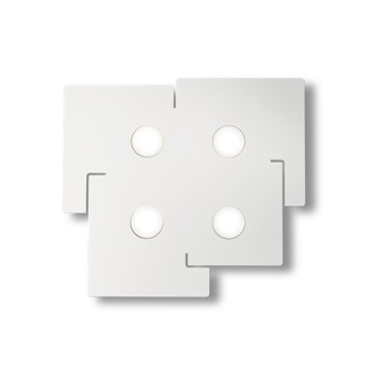 Plafoniera moderna TOTEM PL4 215778 Ideal Lux, alb - 1