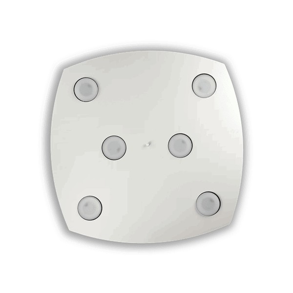 Plafoniera moderna MITO PL6 175690 Ideal Lux, alb - 1
