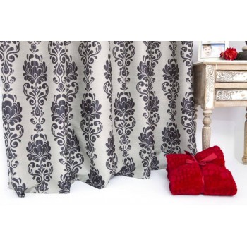 Draperie Impozant Mendola Home Textiles, 210x245cm cu rejansa, gri - 1
