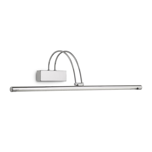 Aplica baie BOW AP 007021 Ideal Lux, L76, LED 8W, 860 lm, crom - 1