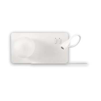 Aplica moderna BOOK-1 AP 174792 Ideal Lux, alb - 1