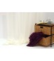 Perdea Bretagne Mendola Home Textiles, 140x245cm, cu bride, crem