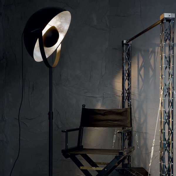Lampadar STAGE PT1 132778 Ideal Lux, negru-auriu - 1