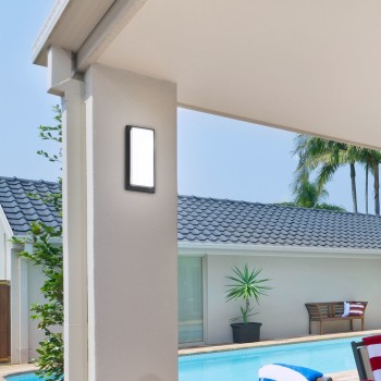 Aplica de exterior ANDORRA 8830 Rabalux, LED 12W, 680lm, 4000k, negru - 1