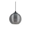 Pendul modern RIGA SP1 SMALL 241258 Ideal Lux, fumuriu