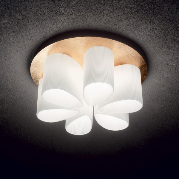 Plafoniera moderna DAISY PL6 247779 Ideal Lux, auriu - 1