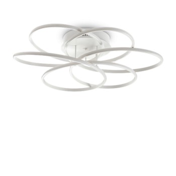 Plafoniera KAROL PL D76 227832 Ideal Lux, LED 63W, 8380 lm, alb - 1