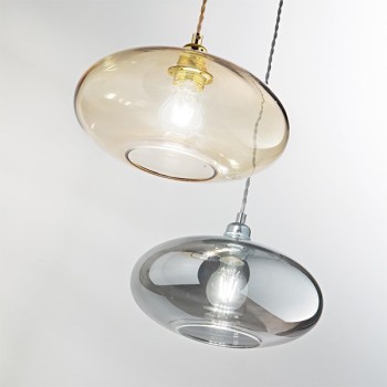 Pendul BLOB SP1 207988 IDEAL LUX, ambra - 1
