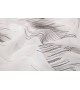 Perdea Play Mendola Home Textiles, 140x245cm, cu rejansa, alb-negru