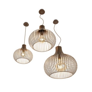 Pendul ONION SP1 D60 205311 IDEAL LUX, maro - 1