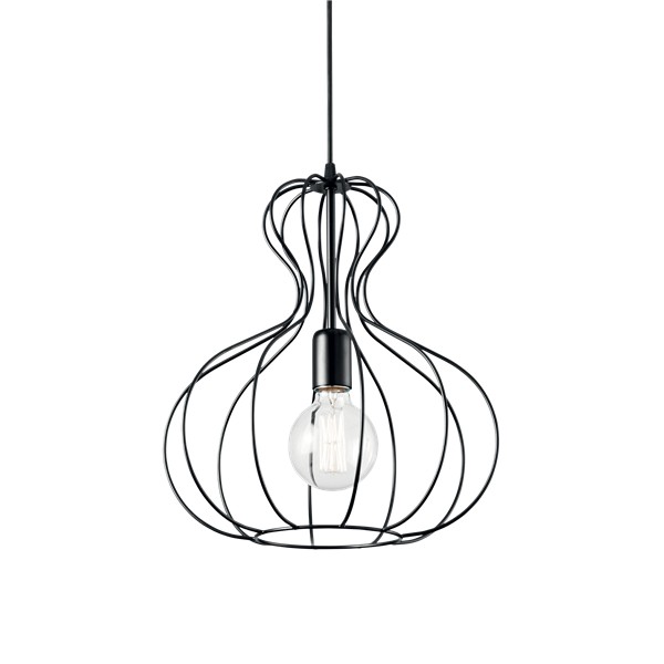 Pendul AMPOLLA-1 SP1 148502 IDEAL LUX, negru - 1